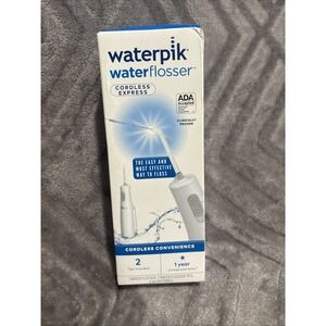 NEW Waterpik WF-02W011 Cordless Express‎ Water Flosser White